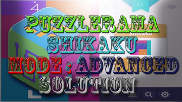 Puzzlerama Android Game-play (Shikaku Advanced Level 01-17)