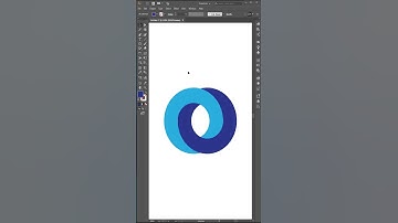 Overlapping Symbol Design Adobe Illustrator #agdesigner #shortsfeed #illustratorshorts