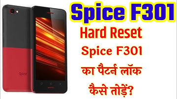 Spice F301 Hard Reset | Spice F301 Factory Reset | Spice F301 Forgot Password