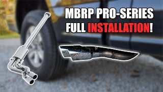 MBRP Side Exit Exhaust  Install on 2019 F150 5.0L