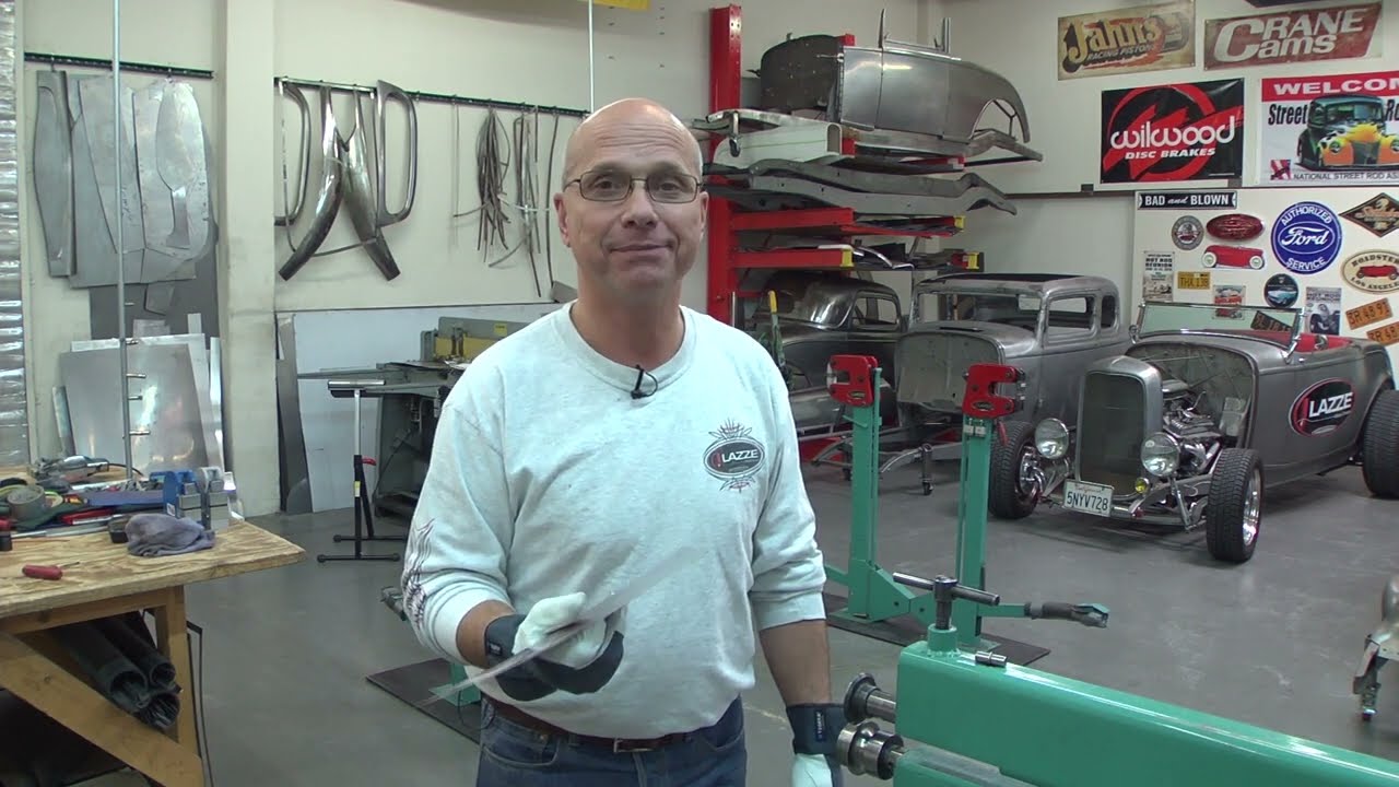 Metal Shaping: Stainless Steel Trim in the Bead Roller with a Urethane Wheel