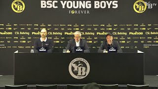 Pressekonferenz nach YB - Lugano (0:1)