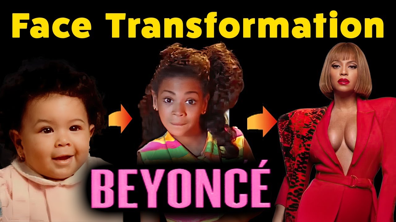 Beyonce's Face Transformation & EDU BIO MORPH - YouTube