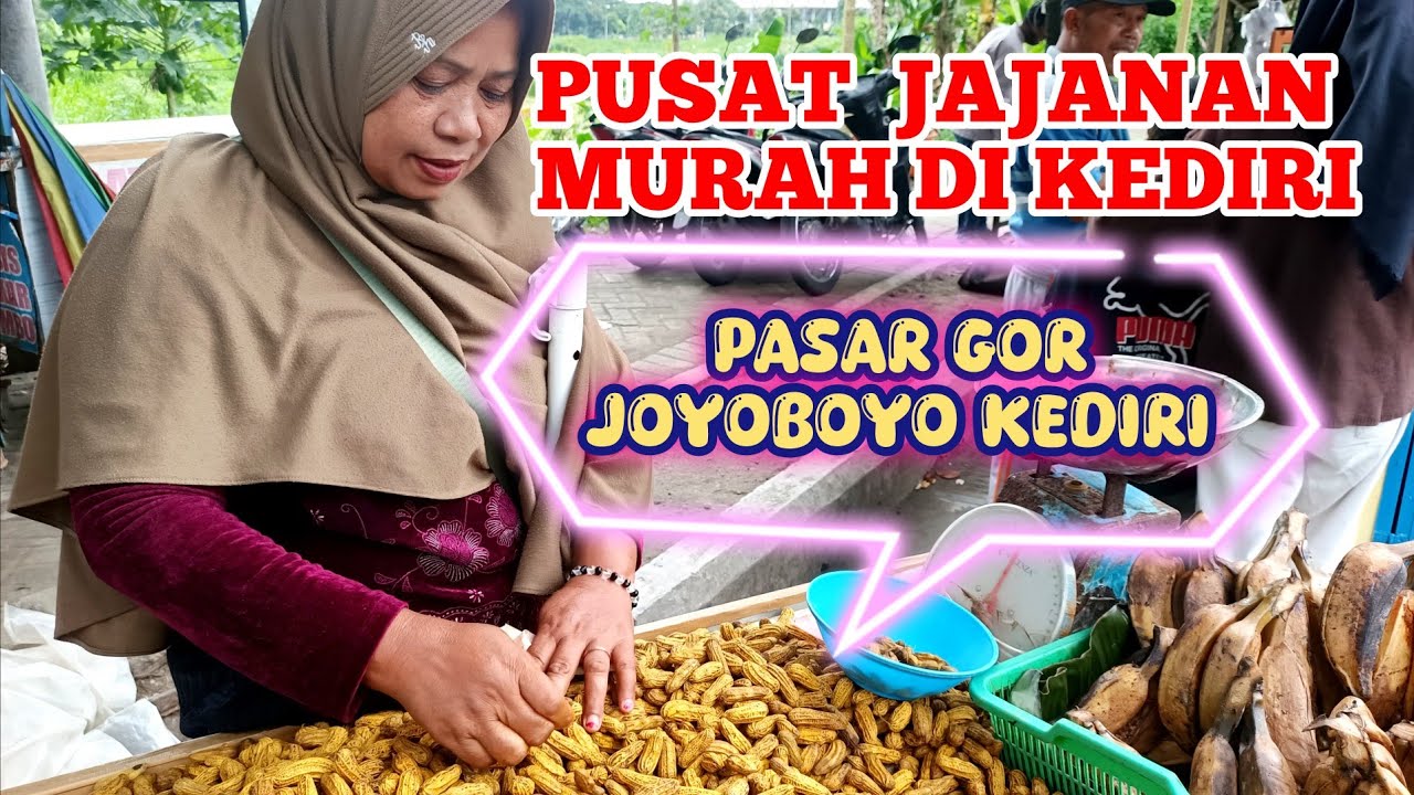 PUSAT JAJANAN MURAH! NGABUBURIT DI GOR JOYOBOYO KOTA KEDIRI