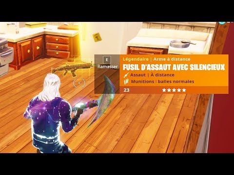 nouveau on test la nouvelle scar silencieuse sur fortnite battle royale thumbnail - scar silencieuse fortnite