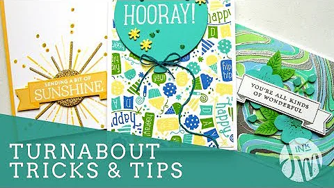 Turnabout Stamping - Tips & Tricks - 8 Cards