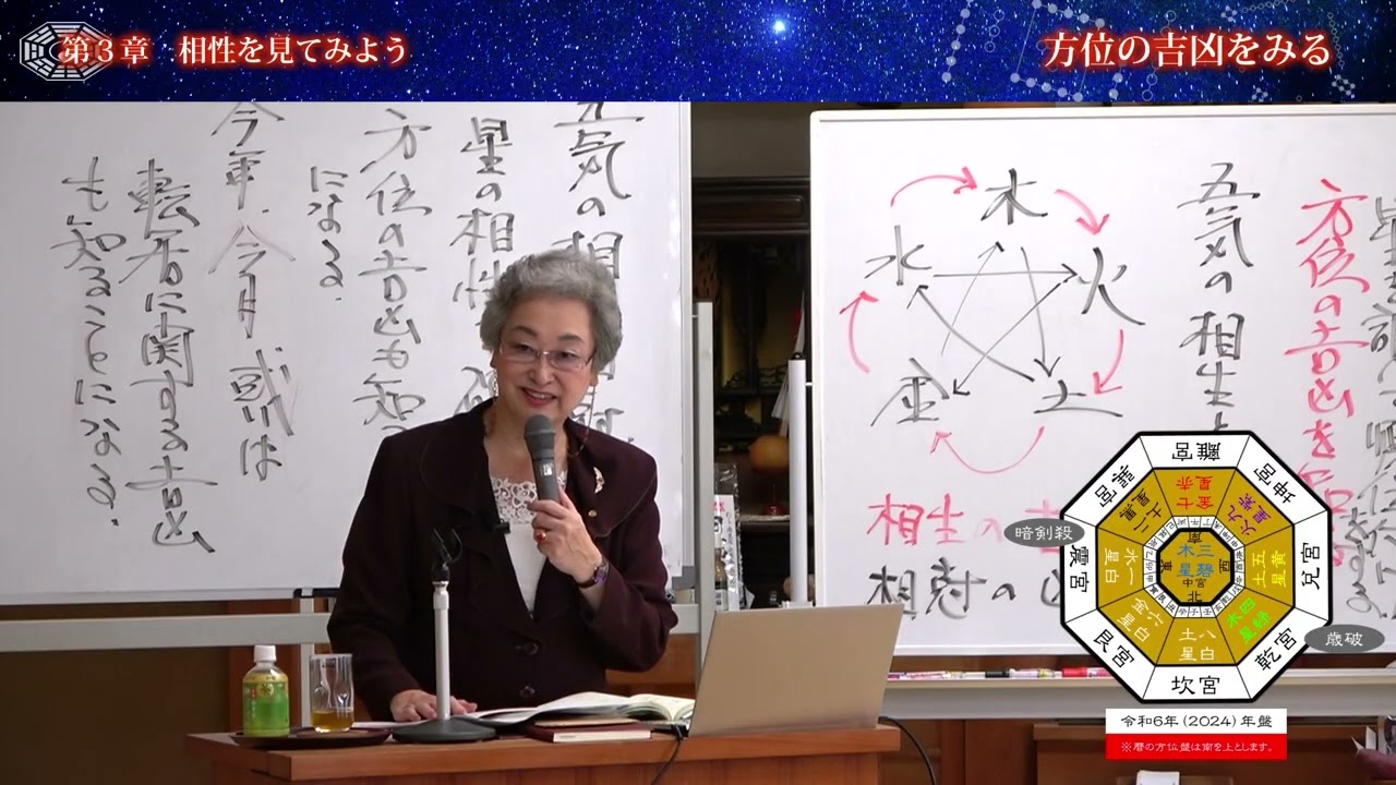 九星気学】はじめての『九星気学』講座DVD第八巻ダイジェスト - YouTube