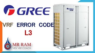 GREE VRF Error code L3 (English)