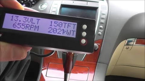 Scangaugeii review. Reads live ATF temperature.