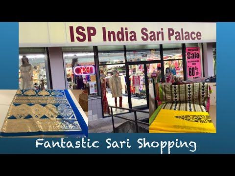 A Fantastic Sari and Fabric Shopping Trip Takoma Park Maryland USA