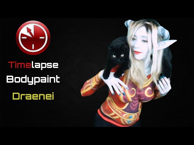 Time-lapse Bodypaint Draenei