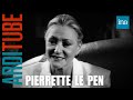 Pierrette Le Pen témoigne sur les menaces de Jean-Marie Le Pen chez Thierry Ardisson | INA Arditube