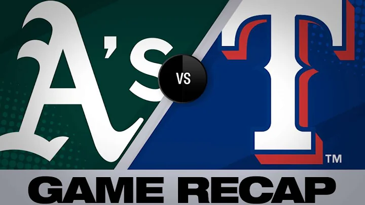 4/14/19: DeShields' go-ahead bunt gives Rangers win