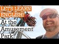 Let's Learn English at the Amusement Park - A Fun English Lesson🍁