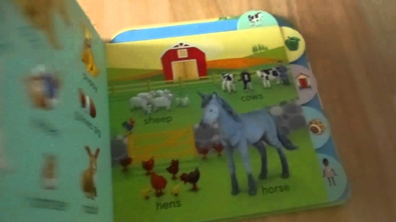 Usborne look and say first words - YouTube