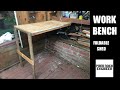 building my work bench (foldable shed bench)