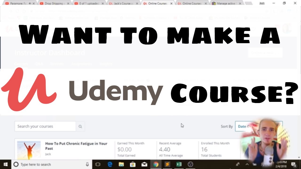 How To Make A Udemy Course How I Earned 2 000 My First 90 Days On Udemy - 