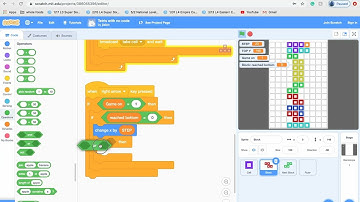 How to create tetris game on scratch By: mouheb djobbi