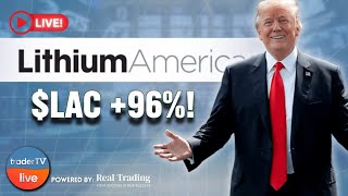 $LAC Lithium Soars on Trump News 🚀 | $NVDA $ORCL AI Selloff Hits $SPY | Live Sep 24