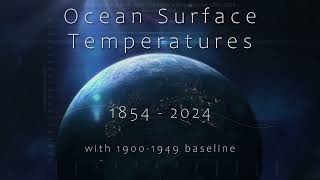 Ocean Temperature Animation: 1854 - 2024