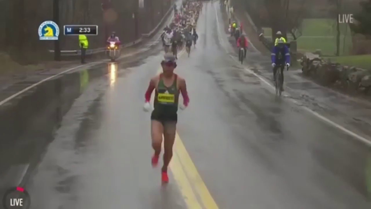 American Long Distance Runner Who Won 2018 Boston Marathon