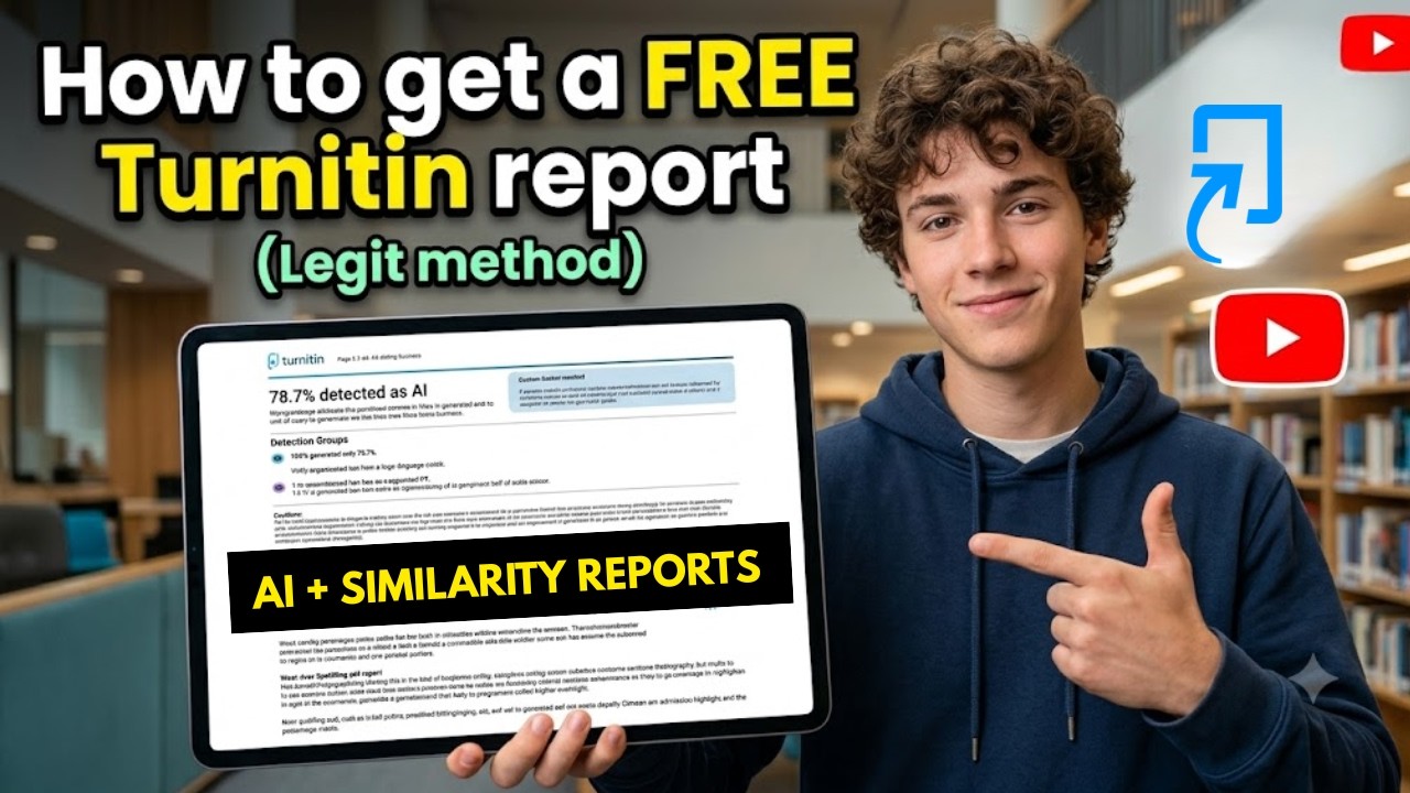 How to Get a Free Turnitin AI Report (Legit Method) 2026