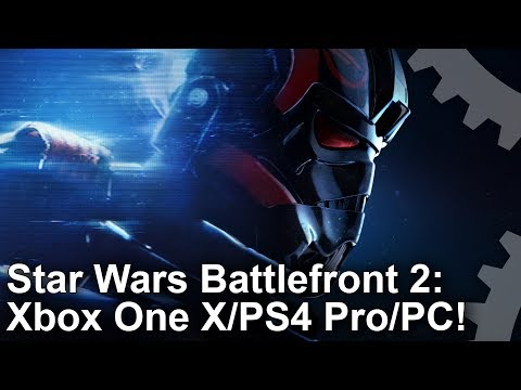 [4K] Star Wars Battlefront 2: Xbox One X vs PS4 Pro vs PC Graphics Comparison!