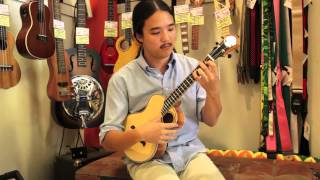 DeVine Tenor Ukulele TU-0156 Ukulele Demo ~ Hawaiian Ukulele Online