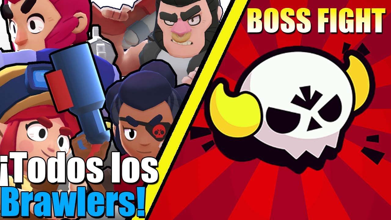 ¡Vídeo Especial! ¡Boss Fight con TODOS MIS BRAWLERS! 👊 BRAWL STARS ...