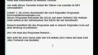 Youtube MP3 download Anleitung (deutsch)