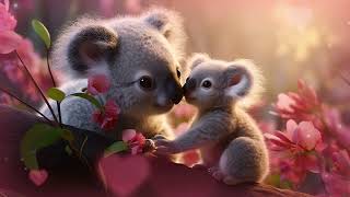 Mother And Baby Koala Lofi Chillhop Relax Music 🐨🐨🤗🌹💕