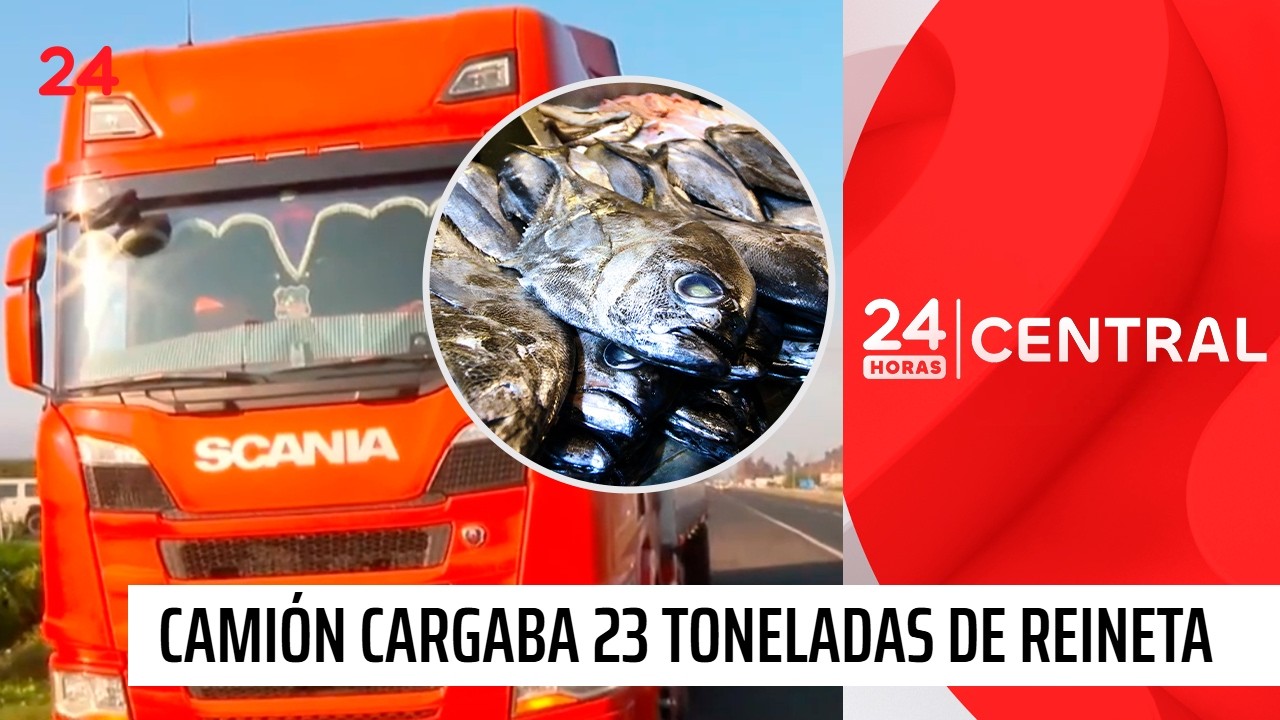 A balazos: retuvieron a chofer y se llevaron 23 toneladas de reineta | 24 Horas TVN Chile