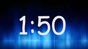 1:50 Minutes Timer / Countdown from 1min 50sec