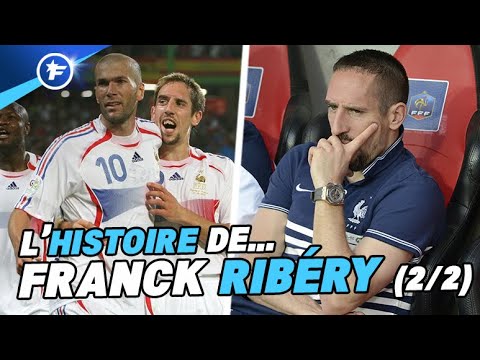 Le fabuleux destin de Franck Ribéry, du successeur de Zidane en Équipe de France au mal-aimé (2/2)