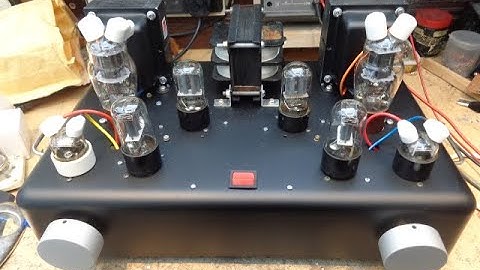 Class AB2 2C34 Triode PP Amplifier Finished.
