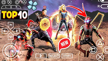 Top 5 Marvel Games for Android 2023 | Offline | High Graphics  - Avengers Game for android