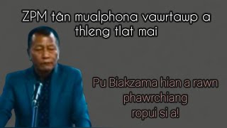 Zpm Tan Mualphona Vawrtawp A Thleng Tlat Mai A Roast A Ni Deuh Ber E Pu Biakzama Hian  Fcaa