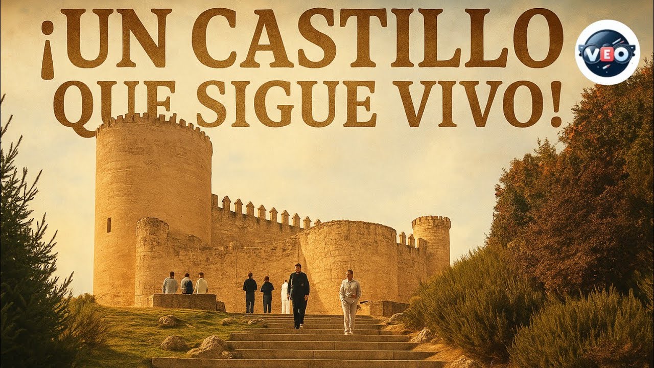 Visitamos  el CASTILLO MEDIEVAL que es un instituto y descubrimos un JARDIN BOTANICO oculto