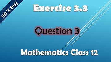 Lec 3, Question 3, Exercise 3.3, 2nd Year, F.Sc, I.CS, Mathematics, Integration, 100% Easy Solutions