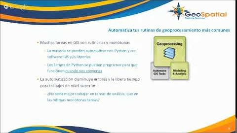 1.- Curso Básico Python para GIS. 7 razones por las que aprender Python
