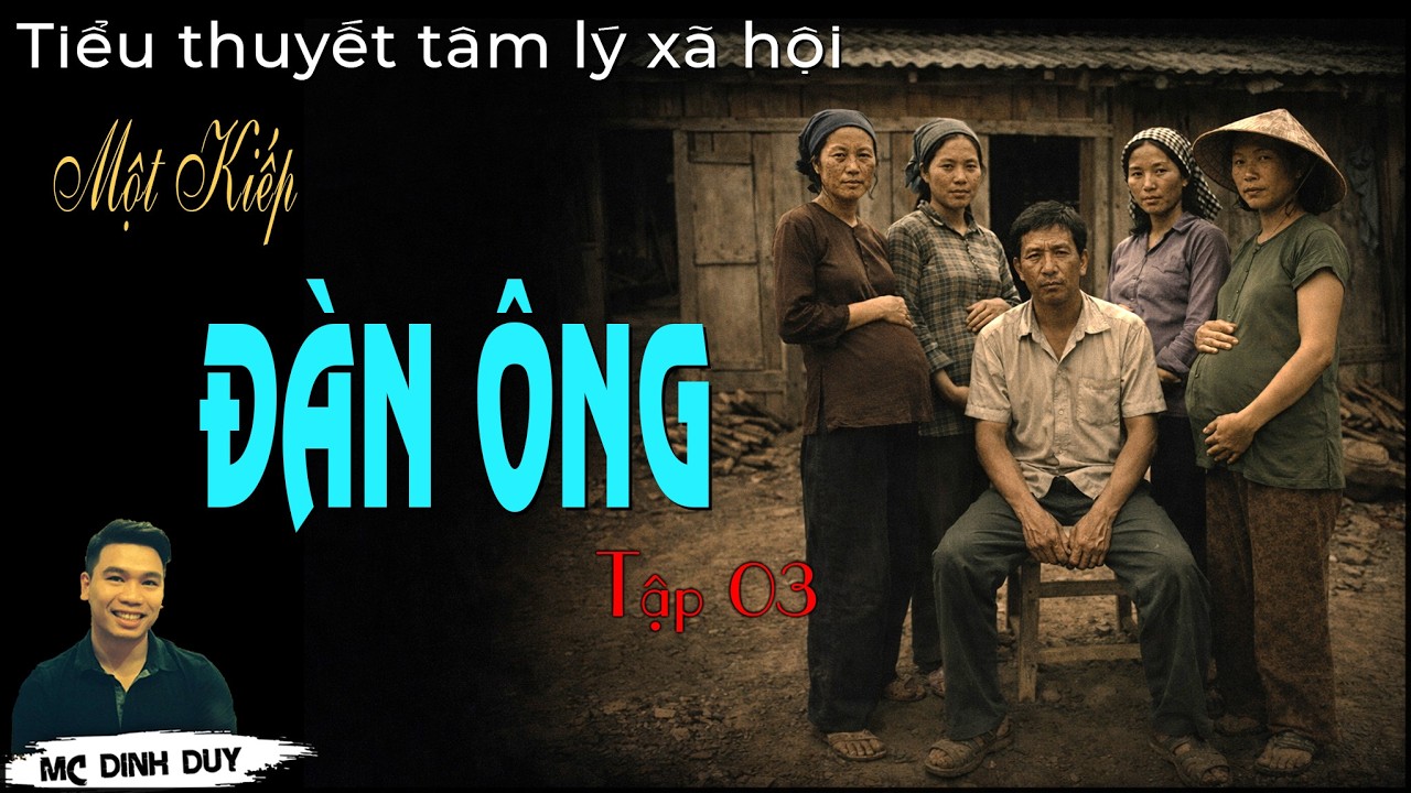 MỘT KIẾP ĐÀN ÔNG - Tập 03| Tiểu thuyết tâm lý xã hội hay về số phận hơn 40 bà mẹ 