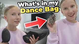 Whats in my dance bag!
