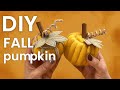 DIY Needle Felted Pumpkins 🎃 🍂Cozy Fall Decor Craft Tutorial🍁