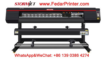 Stormjet SJ-7160S 1.6m single Epson DX5/I3200 head eco-solvent printer