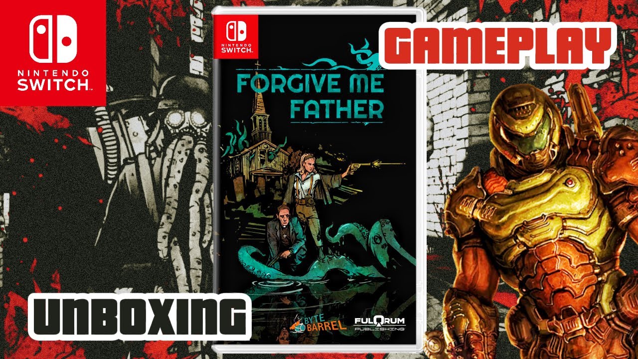 Forgive Me Father | Nintendo Switch | Unboxing + Gameplay - YouTube