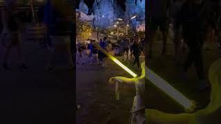 Young Jedi  Training #shorts #starwars #jedi #disney #practice #fun #video #batu #rey