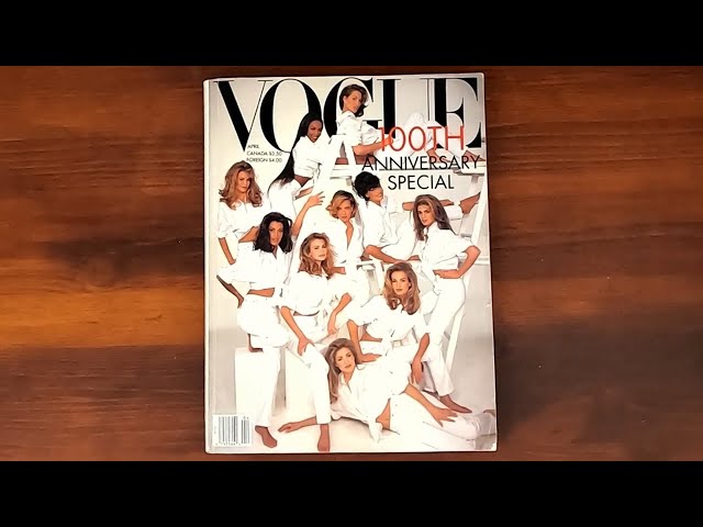 1992 April ASMR Magazine Flip Through: Vogue April 1992 100th 1992 April ASMR Magazine Flip Through: Vogue April 1992 100th