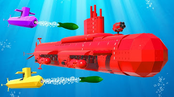 Build The Best SUBMARINE Challenge in Trailmakers!