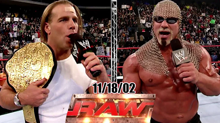 WWE RAW - November 18, 2002 Full Breakdown - Day After Survivor Series - New WHC HBK - Steiner Debut