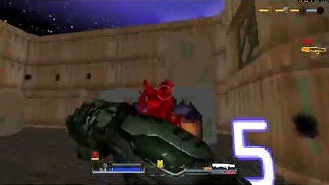 Doom D4T 2.5) Hellbarde - Map 11: Moonbase